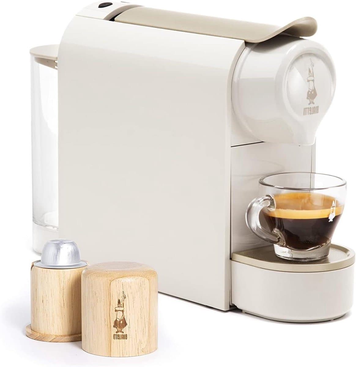 Espressomachine - Koffiezetapparaat - Italiaanse Espresso - Gemaakt van gerecycled plastic - 500 ml - Taupe — afbeelding 1