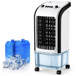 Innovastore Draagbare Luchtkoeler - 3-1 luchtkoeler - Verstuiver ventilator - Verdampingskoeler - 65 W - 4 liter - 28x28x58cm — thumbnail 1