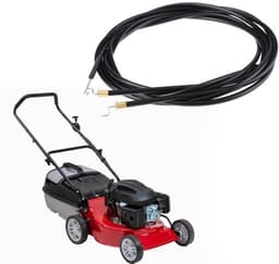 Gasklep Controle Kabel 1600mm - Buitenkabel 1680mm - Geschikt voor 4HP Grasmaaiers - Set van 2 - Soepele Bediening - Duurzame Constructie - Bedieningskabel — thumbnail 4
