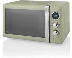 SNJY® Magnetron Vrijstaand - Microgolf - Microwave - 5 Standen - 20 Liter - 32D x 44B x 26H cm - 800 W - Groen