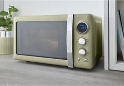 SNJY® Magnetron Vrijstaand - Microgolf - Microwave - 5 Standen - 20 Liter - 32D x 44B x 26H cm - 800 W - Groen — thumbnail 2