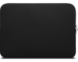 Laptop sleeve Dubbele Ritssluiting - Soft Touch - Laptophoes - 15.6 inch