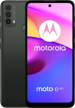 Motorola Moto E40 -  64GB -  Carbon Gray — thumbnail 1