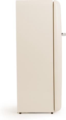 CREATE - Koelkast in retrostijl - Gebroken wit - Handvat Zilver - FRIDGE RETRO 281L — thumbnail 4