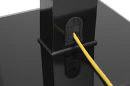 VDD - Speakerstandaard Universeel - Speaker Standaard - Luidspreker Standaard - Speaker Statief - Luidsprekerstandaard - Speaker Beugel - Luidspreker Beugel - Set van 2 - Zwart - Universeel — thumbnail 5