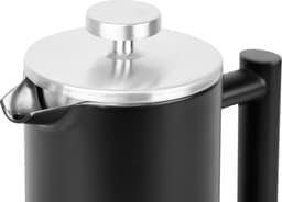 Leccur French Press Koffiemaker - Cafetière Dubbelwandig - RVS 0.8 liter — thumbnail 2