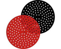 Bak Mat Airfryer - Siliconen - Bakpapier Aifryer - Herbruikbaar - Anti aanbakmat - Luchtfriteuse - Rond 22 cm - Accessoires - Philips