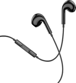 HOCO M1 Max Crystal - In Ear Oordopjes - Met draad en microfoon - 3,5mm Jack Aansluiting - Zwart — thumbnail 2