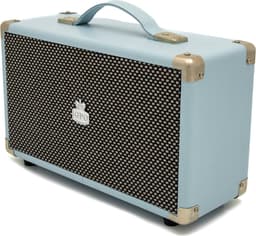 GPO WESTWOODBLU - Bluetooth speaker Westwood, nostalgisch, blauw — thumbnail 3