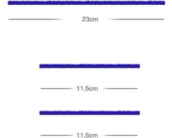 Viltstrips voor Dyson - 3 strips voor borstel van Dyson V7, V8,V10, en V11