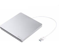 DrPhone ECD1 Externe USB 3.0 DVD Speler/Driver-CD-DVD+/-RW-Brander -Slot-in CD-Rom- Geschikt voor o.a Computer Laptop/Desktops - Macbook / Windows