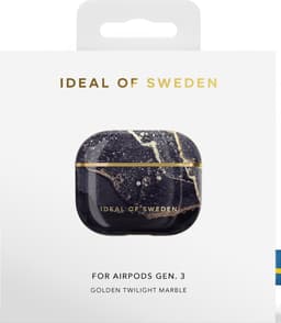 iDeal of Sweden AirPods 3 hoesje - Golden Twilight Marble — thumbnail 3