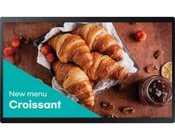 Samsung QB24C - 24" diagonale klasse (23.8" zichtbaar) QBC Series led-achtergrondverlichting lcd-scherm - digital signage-technologie - Tizen OS - 1080p 1920 x 1080 — afbeelding 1