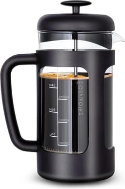 Franse pers 1000ml - Koffie Thee Maker met Hittebestendig borosilicaat Glas — thumbnail 1