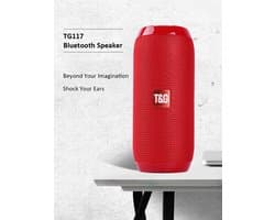Portable Bluetooth Speaker (Red)