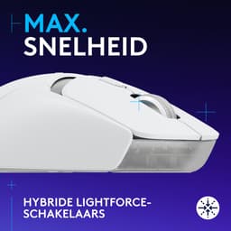 Logitech G309 Lightspeed - Draadloze Gaming Muis - Wit — thumbnail 3