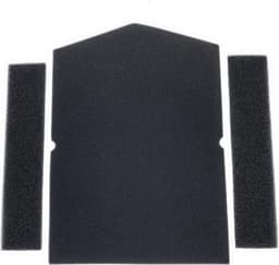 Somstyle Schuim Filter Set Geschikt voor Miele Wasdroger - 3 Stuks - Droger Accessoires - Schuimfilter - Zwart — thumbnail 2