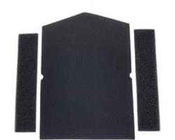 Somstyle Schuim Filter Set Geschikt voor Miele Wasdroger - 3 Stuks - Droger Accessoires - Schuimfilter - Zwart — thumbnail 1