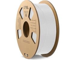 1.75mm Keurig Gewikkeld 3D Printer Filament Maatnauwkeurigheid +/- 002mm 1.1KG Spoel - Wit PLA Filament