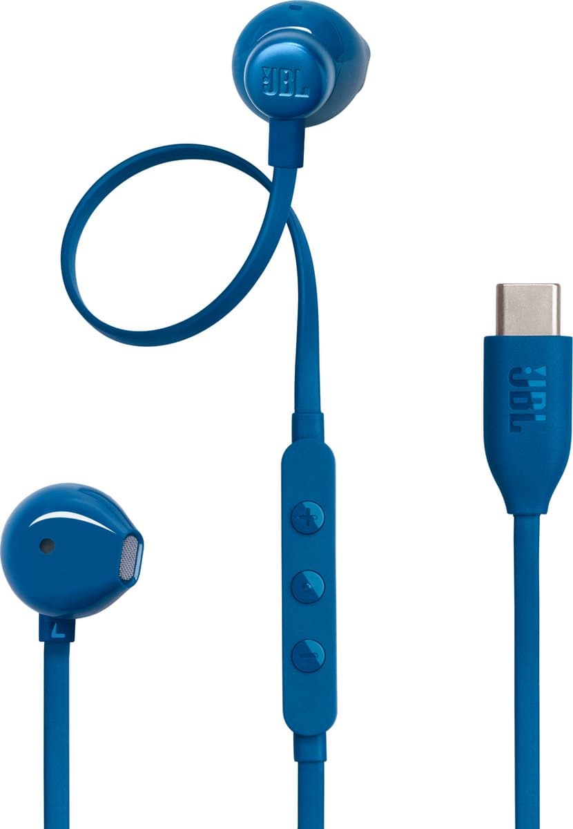 JBL TUNE 305C USB-C In-ear Bedrade oordopjes Blauw — afbeelding 1