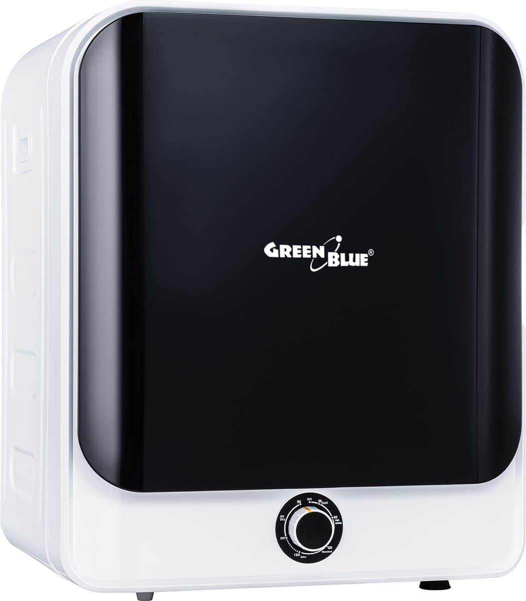GreenBlue GB415 - Wasdroger - Condensdroger - Elektrische wasdroger - 3kg lading - 5 Programma`s - Wit / Zwart — afbeelding 1