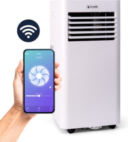 BluMill Smart Airco - Mobiele Airco - Met Wifi - 7000 BTU - Airconditioning - Geschikt voor Ontvochtiging - Inclusief Wieltjes - incl. Raamafdichting Kit — thumbnail 1