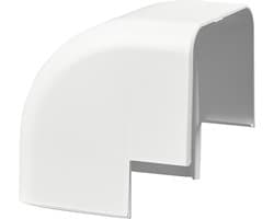 Evolar Airco Lange Buiten Bocht - Wit - 90 x 65 MM - 90°