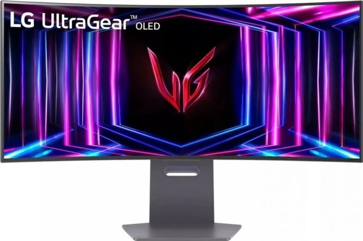 LG UltraGear OLED 34GS95QE-B - Ultrawide Gaming Monitor - HDR 400 - 240hz - 34 inch — afbeelding 1
