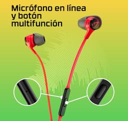 HyperX Cloud Earbuds II - Gaming Earbuds met Microfoon - Zwart - PC/PlayStation/Xbox/Nintendo Switch/Mobile — thumbnail 19