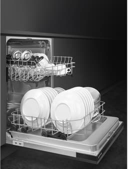 SMEG ST4512IN – Inbouw Vaatwasser – 45 cm Slimline – 9 Couverts – Volledig Integreerbaar – Zwart — thumbnail 7