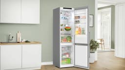 Bosch KGN39VLCT - Serie 4 - Koelvriescombinatie - RVS - Energielabel C - Total No Frost - nooit meer ontdooien - Zeer stil - VitaFresh XXL 0°C: houd etenswaren langer vers met extra ruime vershoudlades — thumbnail 7