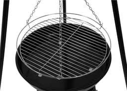 LUND Driepoot Barbecue met Vuurkorf – Houtskoolgrill – Verstelbare Hoogte – Ø 46 cm — thumbnail 4