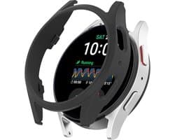 Strap-it PC hard case hoesje geschikt voor Samsung Galaxy Watch 7 – 40mm (zwart) – stevige beschermcase met kras- en stootbescherming voor je smartwatch