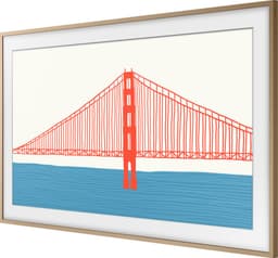 Samsung - The Frame (2021) - 50" Lijst - Teak - VG-SCFA50TKBXC — thumbnail 4