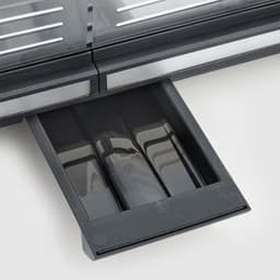 Severin PG 8564, Plancha - Tafelgrill - glad en geribbeld oppervlak - binnen en buiten - 230 °C — thumbnail 3