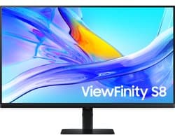 Samsung ViewFinity LS32D800UAUXEN - 4K - VA paneel - USB-C Monitor - 90w - RJ45 - 60 Hz - in hoogte verstelbaar - 32 inch
