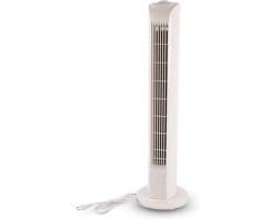 Torenventilator met 3 Oscillatiesnelheden | 45W ventilator | Met 78cm Hoog en 12cm Breed | Perfect voor Verkoeling in Kantoor, School & Thuis