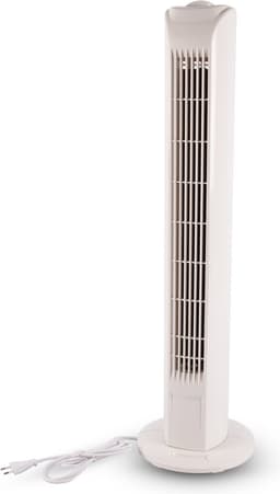 Torenventilator met 3 Oscillatiesnelheden | 45W ventilator | Met 78cm Hoog en 12cm Breed | Perfect voor Verkoeling in Kantoor, School & Thuis — thumbnail 1