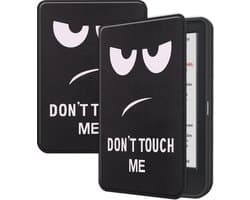Hoes Geschikt voor Kobo Clara Colour - E-reader Hoesje Bescherm Hoesje Case Sleep Cover - Hoes Geschikt voor Kobo Clara Colour Hoesje - Don't Touch Me