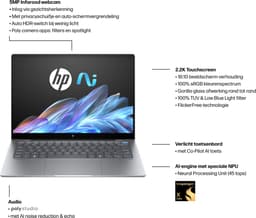 HP OmniBook X 14-fe0100nd - Copilot+ Laptop - 14 inch — thumbnail 3