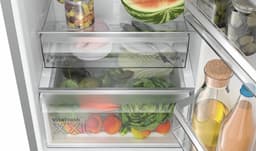 Bosch KGN392LBF - Serie 4 - koel-vriescombinatie - Total No Frost - nooit meer ontdooien- RVS - Zeer stil -Energielabel B - VitaFresh XXL 0°C: houd etenswaren langer vers met extra ruime vershoudlades — thumbnail 12