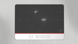 Bosch KGN367LDF - Serie 4 - Koel-vriescombinatie - Zeer stil - Energielabel D - Total No Frost: Nooit meer ontdooien - RVS- VitaFresh XXL 0°C: houd etenswaren langer vers met extra ruime vershoudlades — thumbnail 2