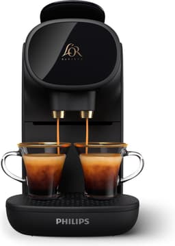 Philips L'OR Barista Sublime Koffiezetapparaat LM9012/60 - Geschikt voor Capsules - Koffiecupmachine en 9 Espresso en Barista Capsules - Zwart — thumbnail 1