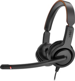 Axtel Voice UC40 duo NC USB koptelefoon voor PC/Laptop | Office Headset, Thuiswerk en Muziek | Skype for Business — thumbnail 5