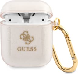 Guess TPU Glitter Case AirPods 1 - AirPods 2 Goud — thumbnail 1