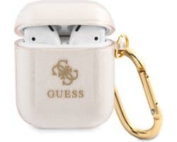 Guess TPU Glitter Case AirPods 1 - AirPods 2 Goud