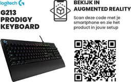 Logitech G213 Prodigy - Gaming Toetsenbord - US Qwerty (ISO) - Zwart — thumbnail 16