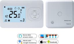 QH Basic Wifi infrarood verwarming draadloze thermostaat met compacte opbouw ontvanger — thumbnail 1