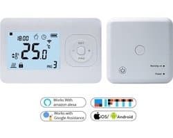 QH Basic Wifi infrarood verwarming draadloze thermostaat met compacte opbouw ontvanger