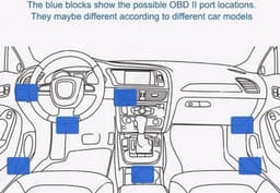 OBD voeding adapter kabel OBD2 naar MINI USB aansluiting 3m kabel / HaverCo — thumbnail 4